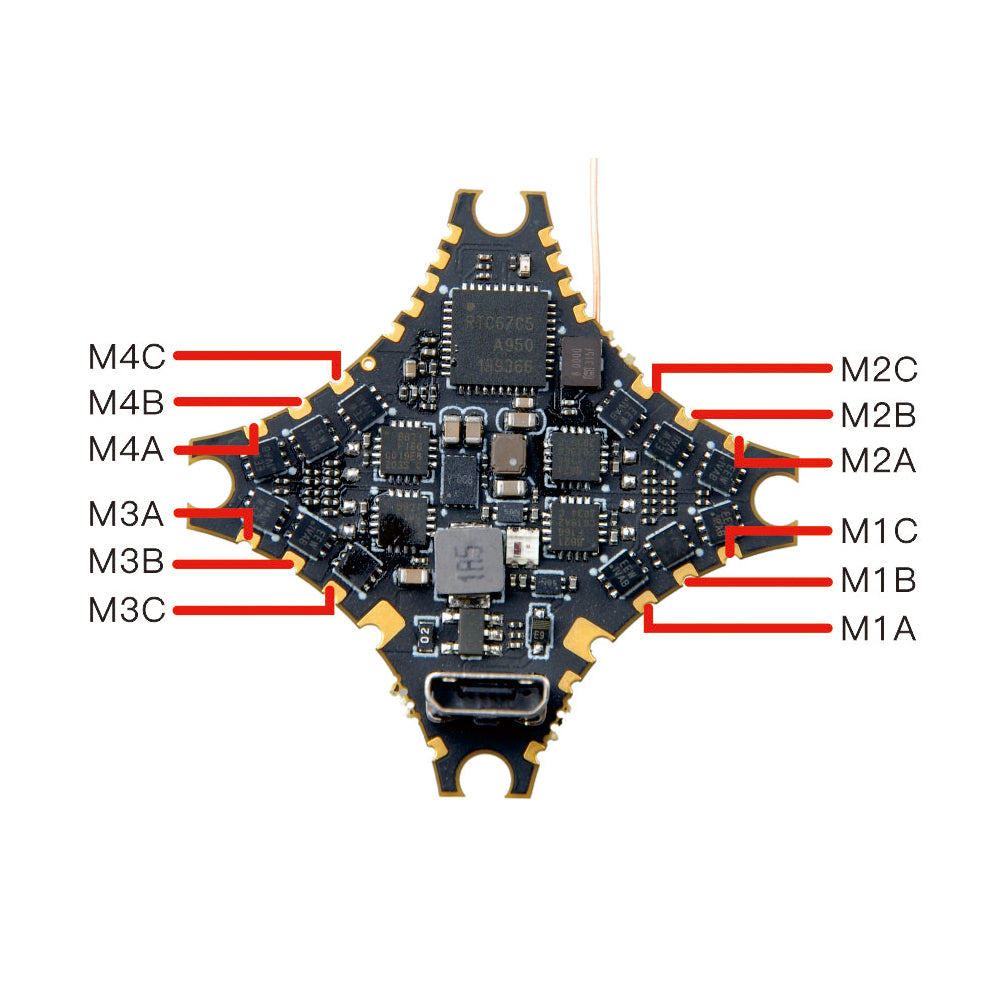 SuperX - ELRS Analog FC with Integrated VTX