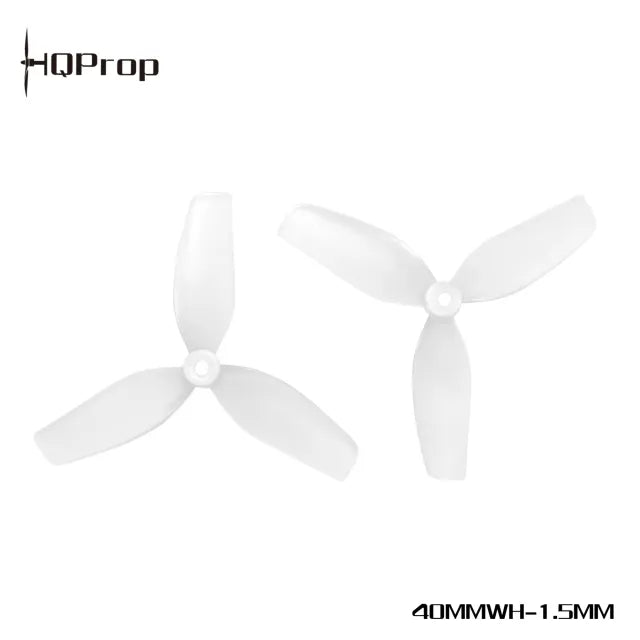 HQ Ultralight Whoop Prop 1.6X1X3(40MM) - Poly Carbonate - 1.5mm Shaft