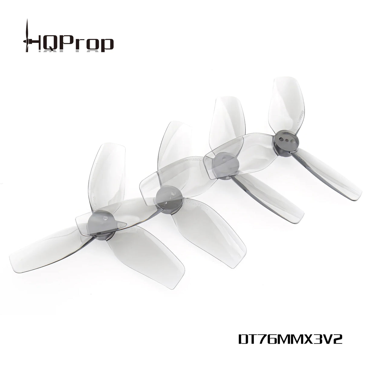 HQProp DT76MMX3 V2 3" 3-Blade 1.5mm Shaft