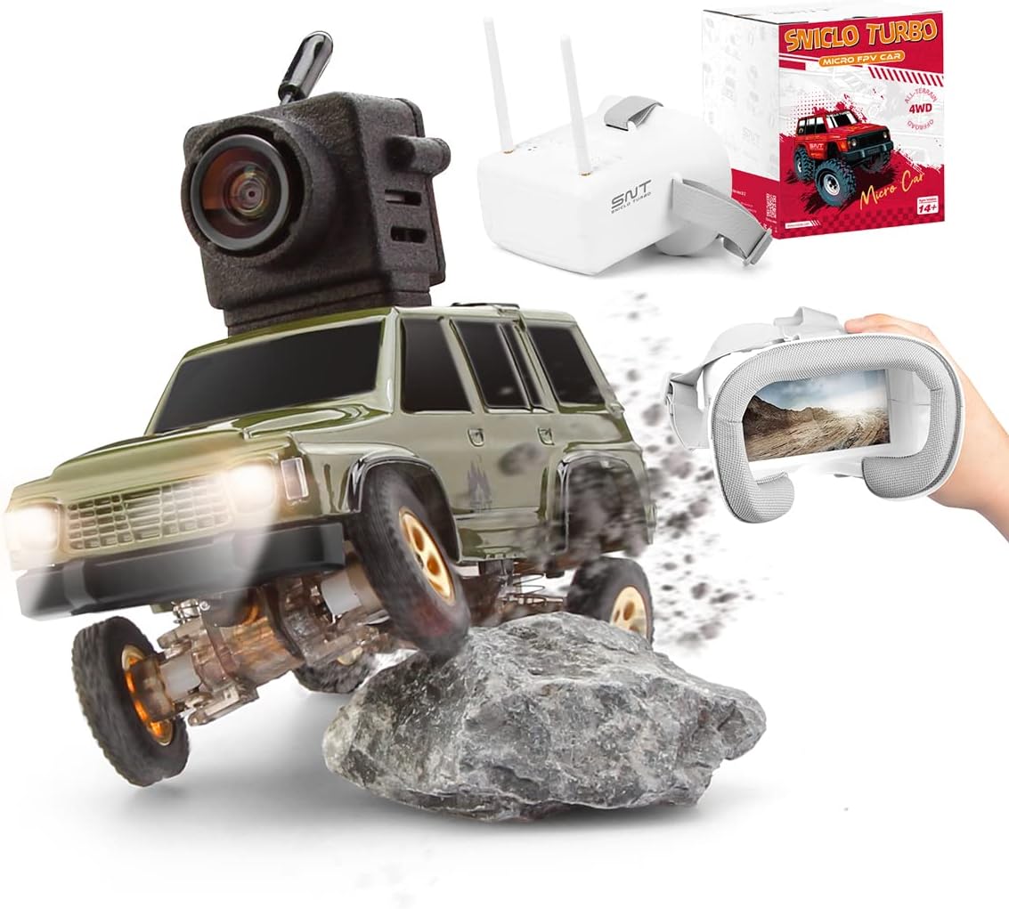 SNT Y60 1:64 3005 Patro Atom Series Micro FPV Car PLUS BONUS ROCK