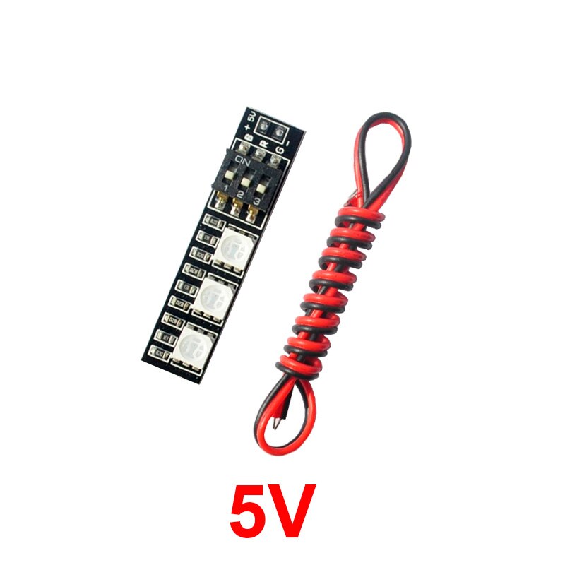 Tiny Dip Switch LED Board - 5V