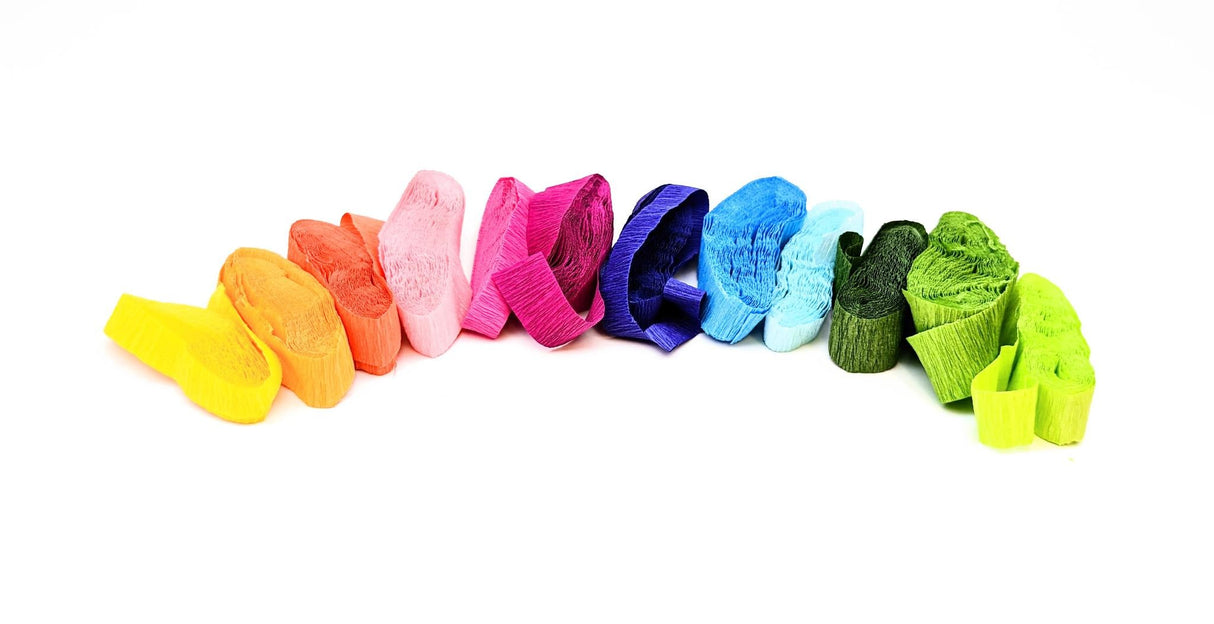 Tiny Whoop Crepe Paper Streamers - 8 Foot