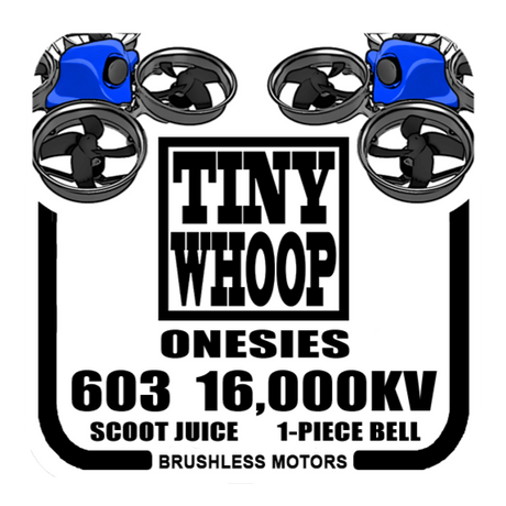 603 16,000kv Tiny Whoop Onesies Brushless Motors - Scoot Juice