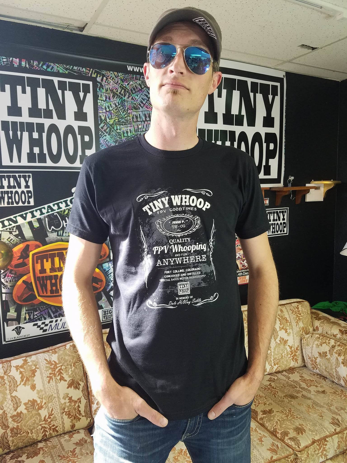 T-Shirt - Quality FPV Whooping - Tiny Whoop