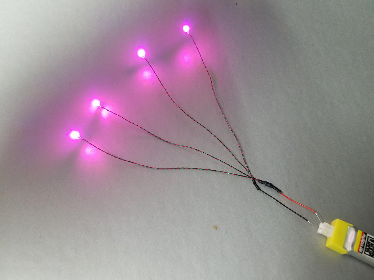 4 LED Harness of Tiny Whoop LEDs - Tiny Whoop