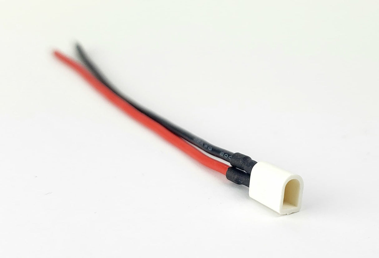 BT2.0 Pigtail - Straight Black/Red Wire