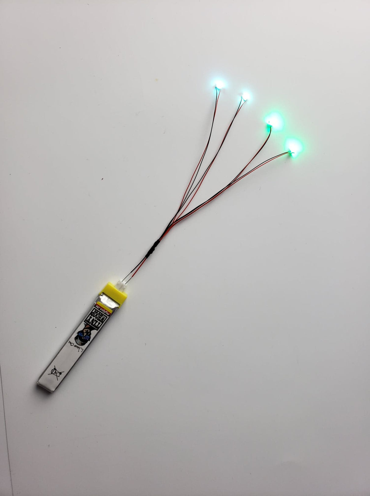 4 LED Harness of Tiny Whoop LEDs - Tiny Whoop