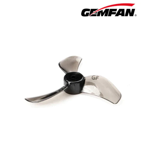 Gemfan 1208 Triblade 31mm 1.5mm shaft *2023* Clear Grey