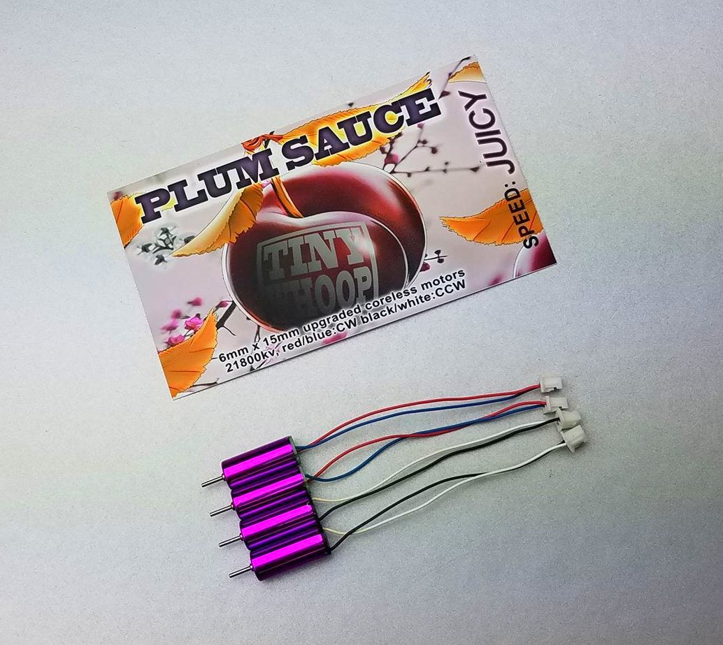 Plum Sauce Motors - 6x15mm 21800kv - Tiny Whoop