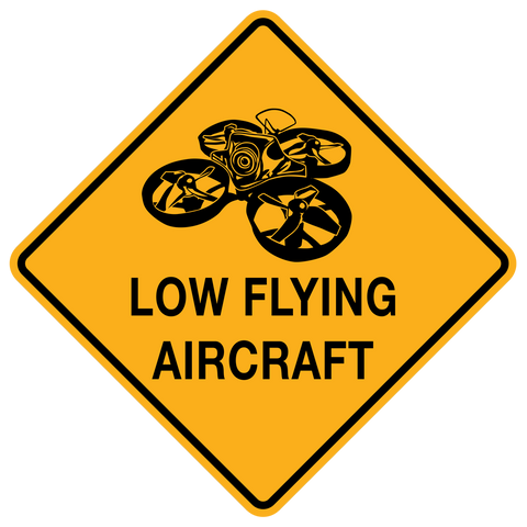 LOW FLYING AIRCRAFT Poster - Tiny Whoop