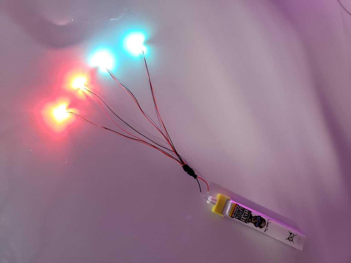 4 LED Harness of Tiny Whoop LEDs - Tiny Whoop