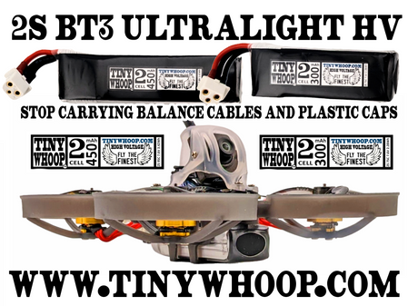 Tiny Whoop 2S Packs break records for lightwight 2S