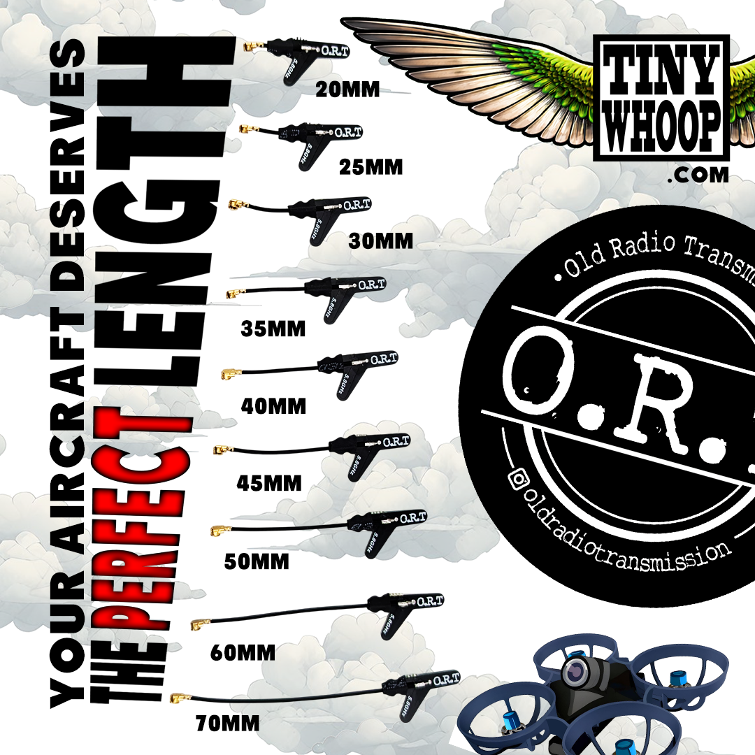 O.R.T. Antennas in 9 lengths and 6 colors!