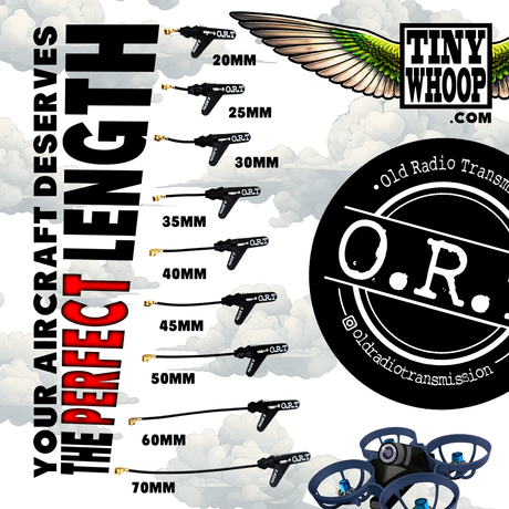O.R.T. Antennas in 9 lengths and 6 colors!