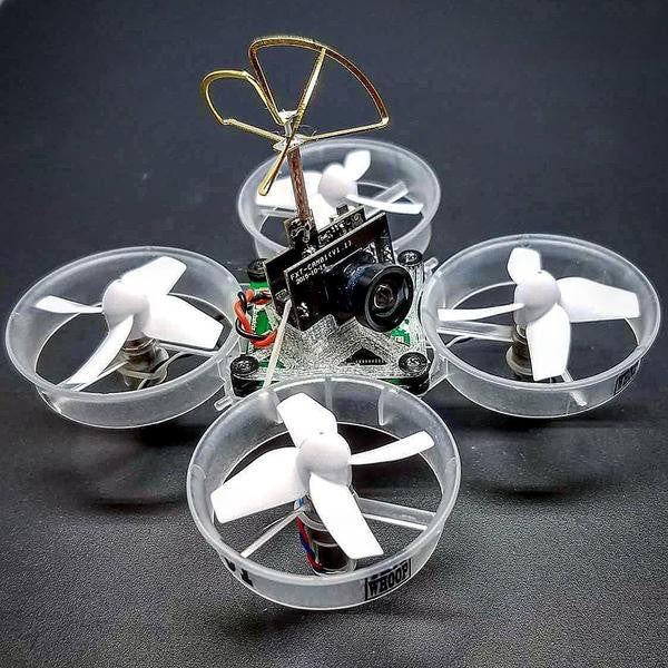 HappyModel Mobula8 Micro FPV Drone: 1-2S 85mm Tiny Whoop with Caddx Ant FPV  Camera X12 AIO Flight Controller ELRS Receiver 400mW FPV VTX EX1103 