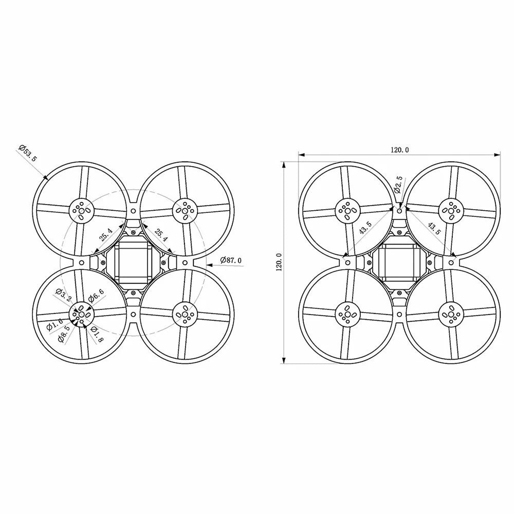 Mobula8 Frame