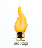 TOYNY FOYA Animated 1S Flickering Fire LED