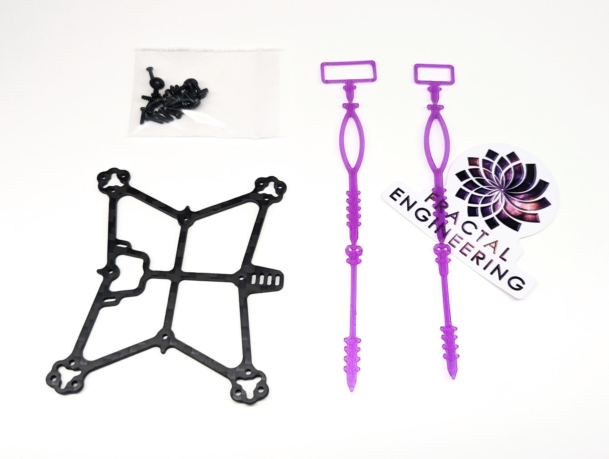 CUSTOMHOUSE petite Ai Uriel ウリエル Fractal 75 LITE Brushless Frame Kit – Tiny Whoop