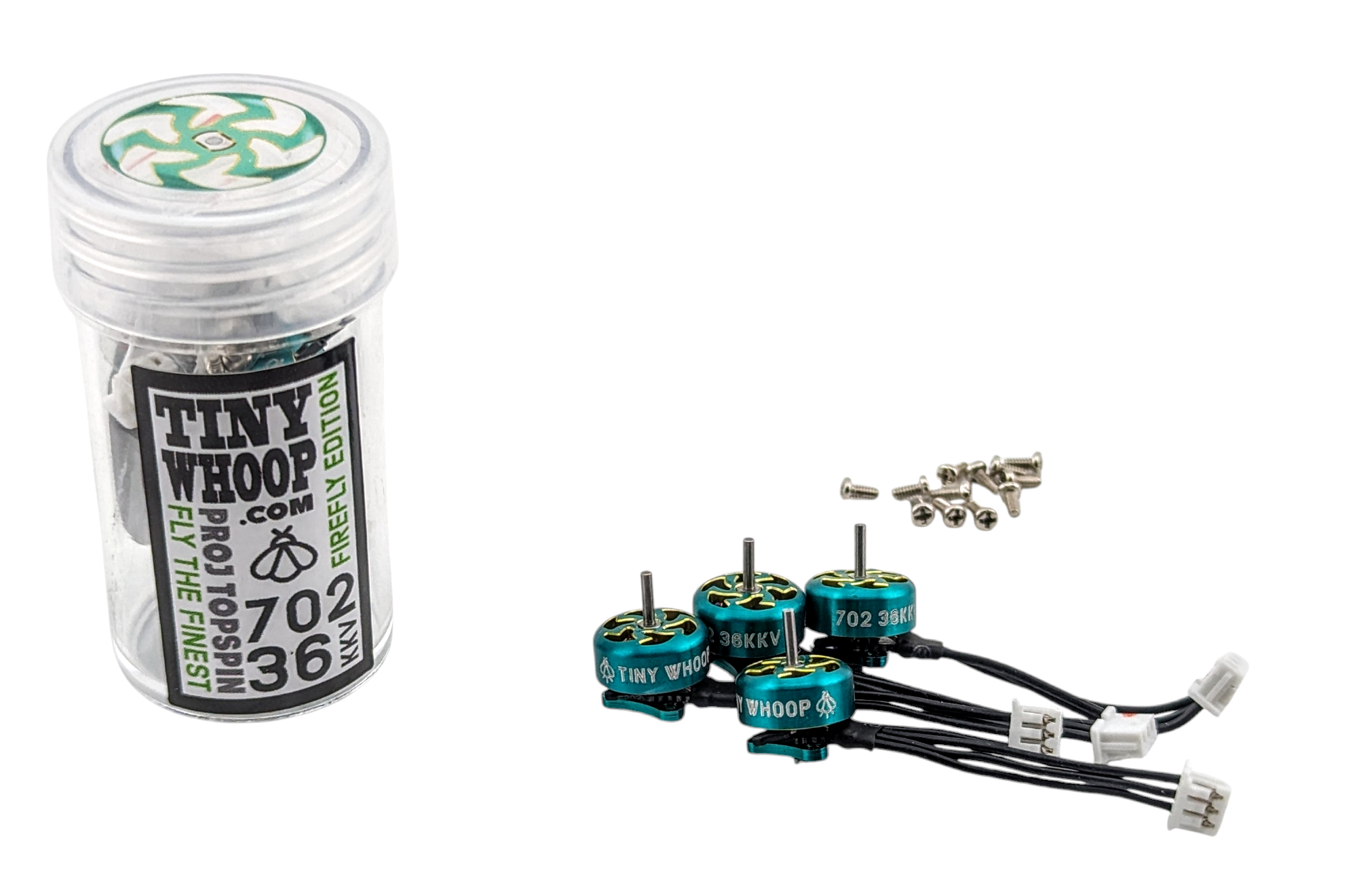 702 36KKV Fireflies - Project Topspin Tiny Whoop Motors 702 36KKV Fireflies - Project Topspin Tiny Whoop Motors