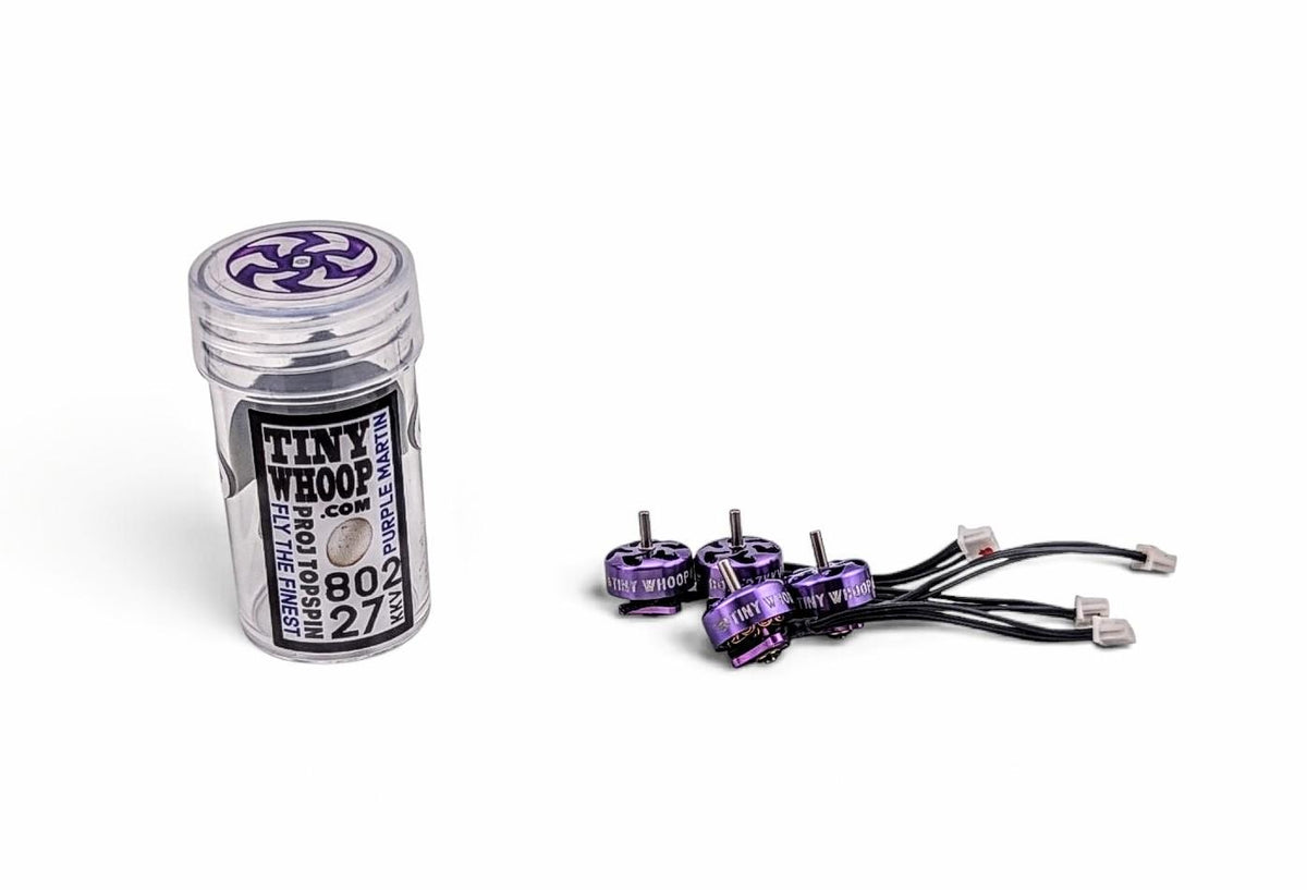 802 27KKV Purple Martin Edition (1.5mm Shaft) - Project Topspin Tiny Whoop Motors