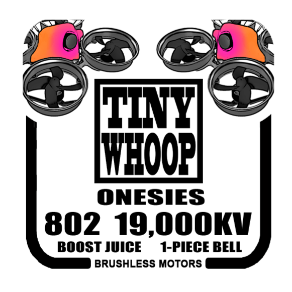 802 19,000kv Tiny Whoop Onesies Brushless Micro Motors - Boost Juice