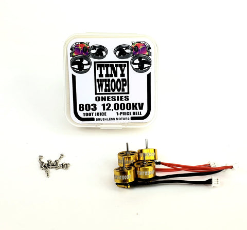 803 12,000kv Tiny Whoop Onesies Brushless Motors - Toot Juice