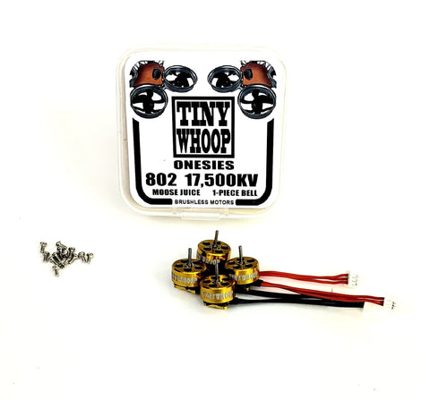 802 17,500kv Tiny Whoop Onesies Brushless Motors - Moose Juice