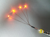 4 LED Harness of Tiny Whoop LEDs - Tiny Whoop