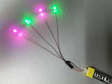 4 LED Harness of Tiny Whoop LEDs - Tiny Whoop