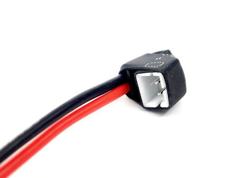 PH2.0 Pigtail - 180° Black/Red Wires