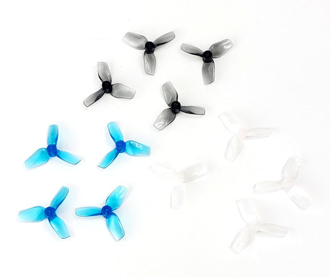 HQ 31mm 3-Blade Prop -  1mm Shaft