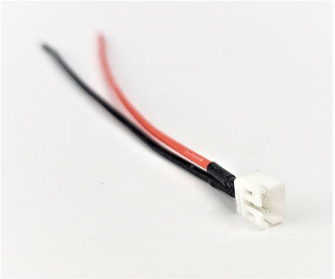 PH2.0 Pigtail - Straight Black/Red Wires