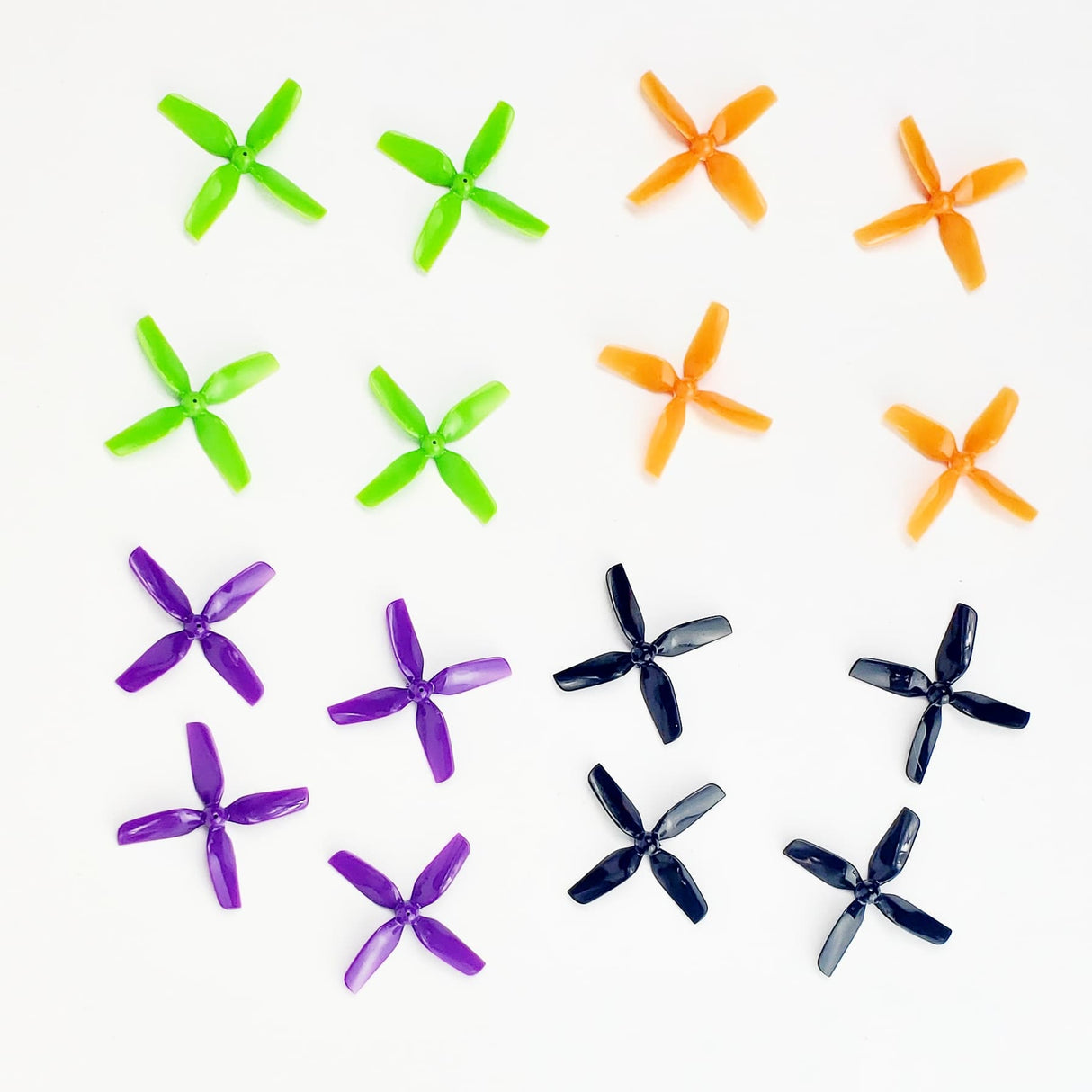 HQ Prop 40mm 4-Blade 1mm Shaft - ABS