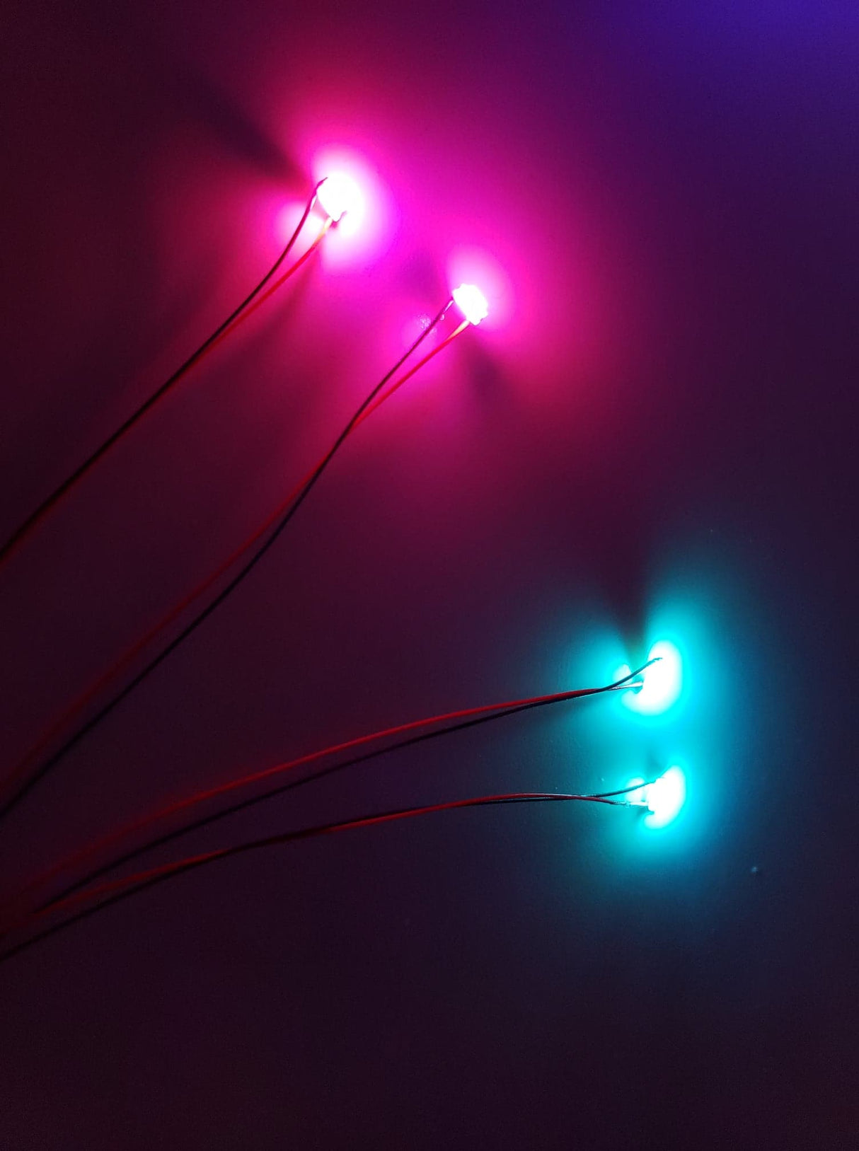 4 LED Harness of Tiny Whoop LEDs - Tiny Whoop