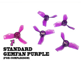Deep Purple Triblade Gemfan 31mm 1mm-shaft