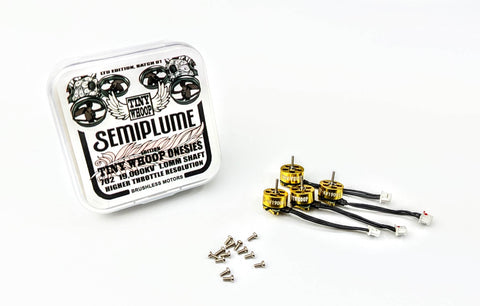 702 19,000kv Tiny Whoop Onesies Brushless Motors - Semiplume Edition