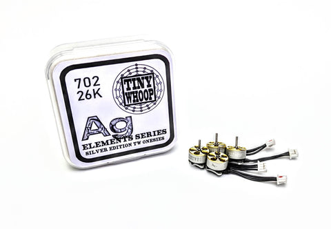 702 26,000kv Silver Edition Tiny Whoop Onesies Brushless Motors