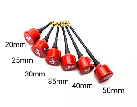 Singularity RHCP 20mm 25mm 30mm 35mm 40mm 50mm UFL VTX antenna