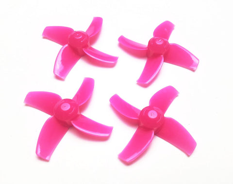 Pink 4-Blade Props - 40mm - Tiny Whoop