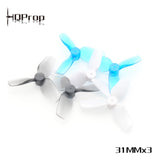 HQ 31mm 3-Blade Prop -  1mm Shaft