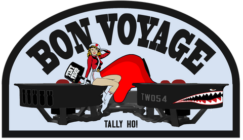 Bon Voyage Tiny Whoop Sticker