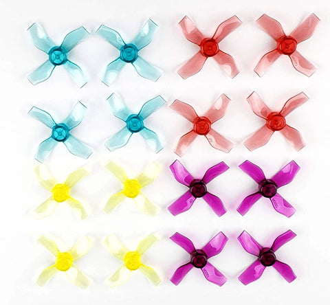 GEMFAN 4 Bladed 31mm 1mm Shaft Props - Tiny Whoop