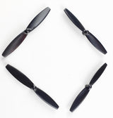 Gemfan Black 65mm BiBlade Props (1mm Shaft) ABS - Tiny Whoop