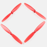 Gemfan RED 65mm Biblade Props (.8mm) ABS - Tiny Whoop