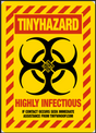 TINY HAZARD Poster - Tiny Whoop