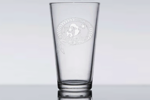 Lady Luck Pint Glass