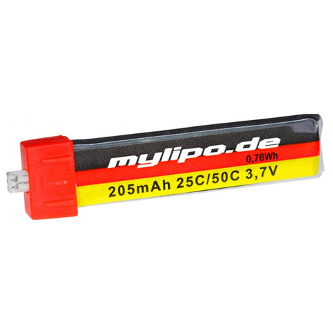 Mylipo 205mah 25C 1s battery for the Tiny Whoop - Micro JST - Tiny Whoop