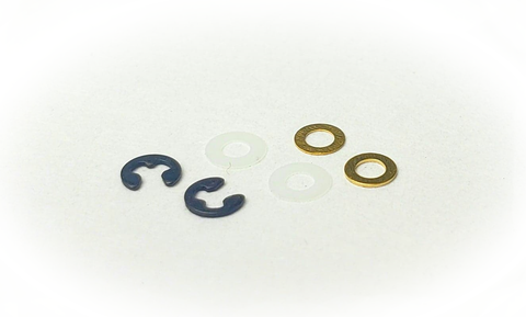 Micro Brushless motor C-Clips and Washers set