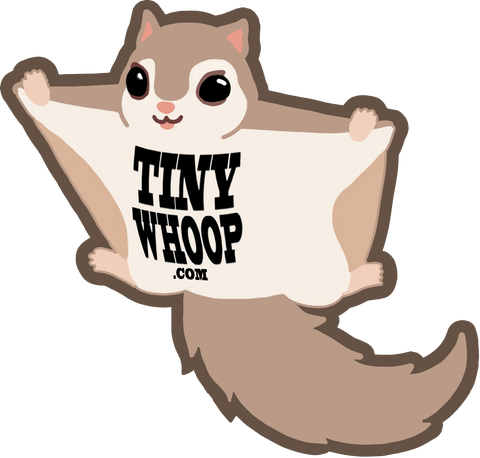 Tiny Whoop Flying Squirrel Sticker