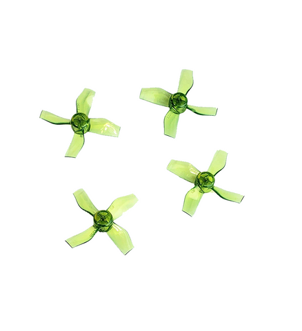 Gemfan 31mm 4-Blade 1mm Shaft - Lime Green